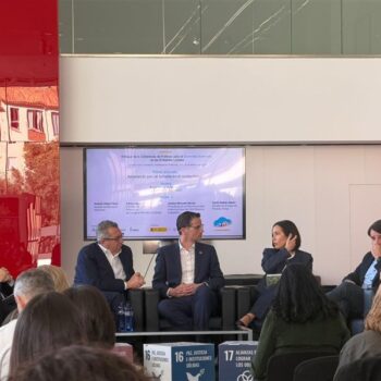 Ponentes de la primera mesa de las jornadas