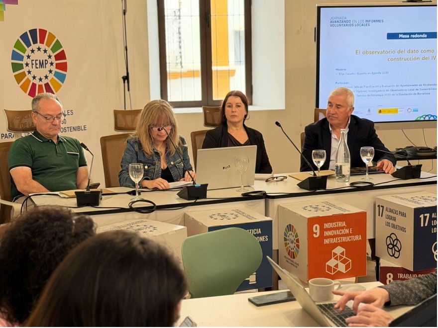 Asistentes a la Jornada "Avanzando en los Informes Voluntarios Locales"