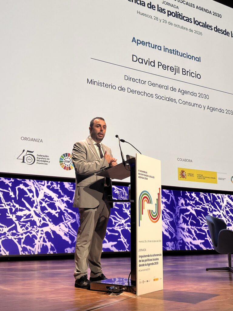Intervención de David Perejil en la VI Asamblea de la Red
