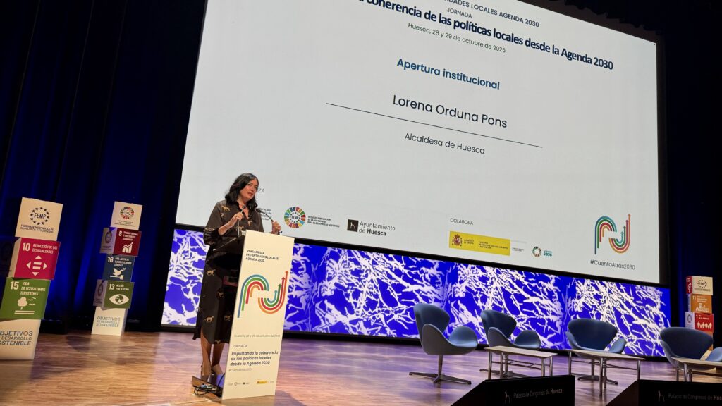 Lorena Orduna, alcaldesa de Huesca